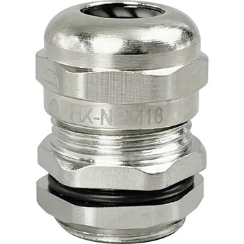 TRU COMPONENTS kabelová průchodka, TC-10302828, od 5 mm, do 10 mm, M18, 1 ks