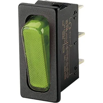 vypínač Marquardt 1830.3118 kolébkový spínač 1830.3118 250 V/AC 20 A 1x vyp/zap IP40 s aretací 1 ks