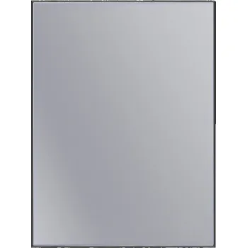 Zrcadlo Erga Rectangle, obdélníkové zrcadlo 60x80 cm, černý rám, ERG-V01-RECTAGLE-6080-BK