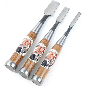 Dláto Sada japonských dlát SENKICHI DOUSHO - 3 kusy