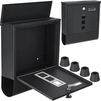 Železářství Geko Poštovní schránka 34x30,7x10cm /Černá (5)