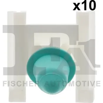 Lišta karosérie Klip, ozdobná / ochranná lišta FA1 11-40065.10