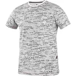 Tričko CXS DARREN, krátký rukáv, potisk CXS logo, bílé Velikost: XL