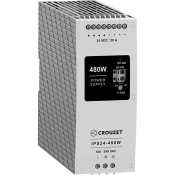 spínaný zdroj Crouzet 89452482 průmyslový napájecí zdroj 24 V 20 A 480 W Obsah 1 ks