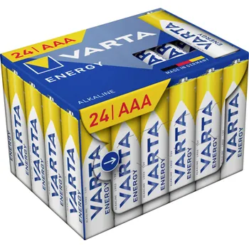 Článková baterie Varta VARTA Energy AAA Cube Pack24 mikrotužková baterie AAA alkalicko-manganová 1.5 V 24 ks