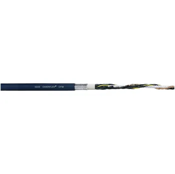 elektrický kabel igus CF10.02.04 kabel pro energetické řetězy Chainflex CF 4 x 0.25 mm² modrá metrové zboží