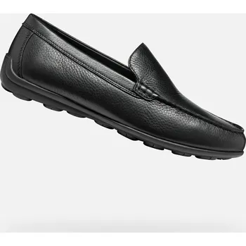 Pánská sportovní obuv Pánské mokasíny GEOX SPHERICA EC16 ČERNÁ 42,5