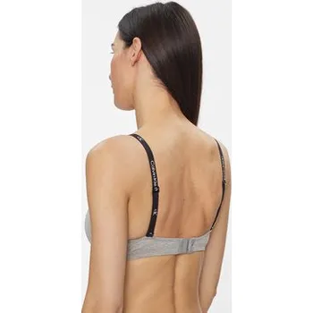 Podprsenka Calvin Klein Underwear Podprsenka s kosticemi Lightly Lined Demi 000QF7219E Šedá 32D