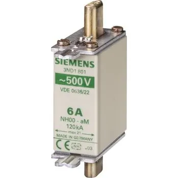 Pojistka NH 6A NH000 Siemens 440 - 500V ac/dc