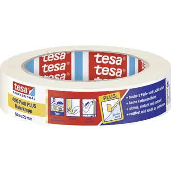 Izolační páska tesa PREMIUM 04306-00043-02 krepová lepicí páska tesakrepp® béžová (d x š) 50 m x 25 mm 1 ks