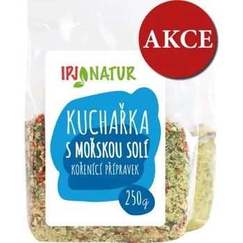 Koření IPJ NATUR s.r.o. Kuchařka s mořskou solí 250g IPJ NATUR 5982