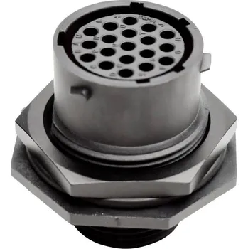 Amphenol RTS 7 14N 19P03 kulatý faston, 1 ks