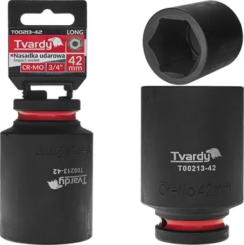 Geko Dlouhá nástrčná hlavice 3/4" 6-hranná 42 mm CR-MO (1/20)