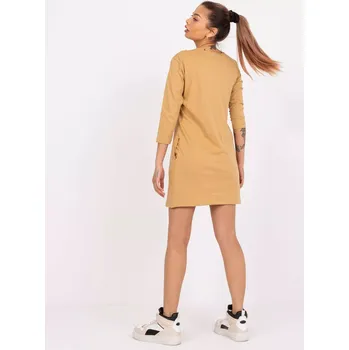 Dámské tričko Tunika TW TU 1021.22X velbloud 2XL