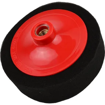 Brusný kotouč Geko Lešticí houba černá 150 mm x 45 mm M14 (tvrdá) (100)