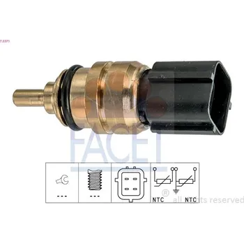 Čidlo automobilu Snímač, teplota chladiva FACET 7.3371