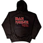 Iron Maiden Number Of The Beast Vintage Logo Faded Edge Album (Back Print) Black M Mikina