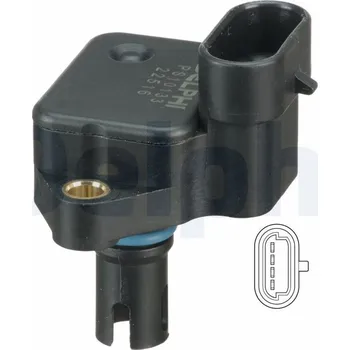 Čidlo automobilu Senzor tlaku sacího potrubí DELPHI PS10133