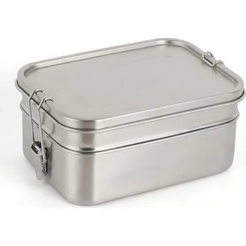 Outdoor vaření Origin Outdoors Box dvoupatrový nerezový na jídlo Lunchbox Deluxe Double
