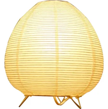 Stojací lampa Japonská LED stolní lampa 21 x 23 cm, kreativní lucerna, umělecká dekorace, E14 žárovka, stylové osvětlení pro interiér, 90-260V