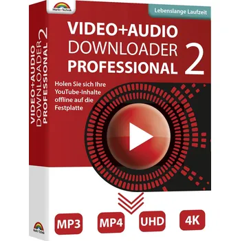Markt a Technik Video und Audio Downloader Pro 2 Windows multimediální software