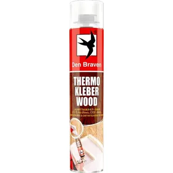 Průmyslové lepidlo Lepidlo DEN BRAVEN THERMO KLEBER WOOD pistolové 750ml