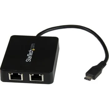 USB hub Ethernetový adaptér, typ sběrnice: USB 3.0 2 Gbit/s, 5 Gbit/s US1GC301AU2R StarTech.com