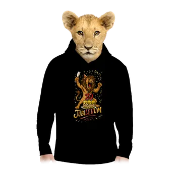 Chlapecká mikina Bastard Jubilevum dětská mikina klokanka Black