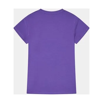 Pánské tričko EA7 Emporio Armani T-Shirt 3DFT05 FJ2HZ 1304 Fialová Regular Fit 12Y