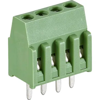 Elektrický konektor TE Connectivity 282836-5 šroubová svorkovnice 1.31 mm² Pólů 5 zelená 1 ks