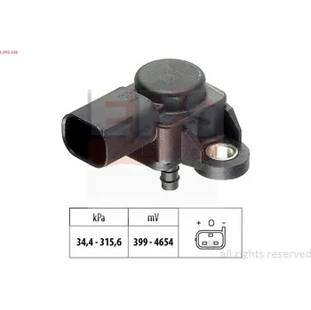 Autoelektrika Senzor tlaku sacího potrubí EPS 1.993.165