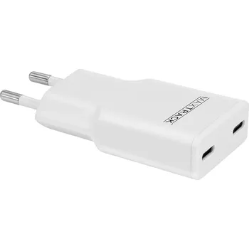 Maxtrack nabíjecí adaptér, 2x USB-C®, 30 W, Power Delivery 3.0, Rychlé nabíjení
