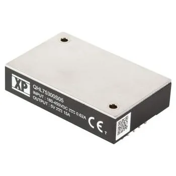 Měnič napětí DC-DC převodník 75W, výstup: 12V dc 6.2A 3kV, Vin 180 → 450 v DC