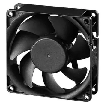 Počítačové chlazení Axiální ventilátor DC, 80 x 80 x 25mm, průtok vzduchu: 41cfm 1.32W 24 V