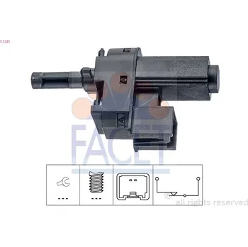 Spínač, ovládání spojky (řízení motoru) FACET 7.1221