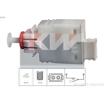 Spínač, ovládání spojky (řízení motoru) KW 510 110