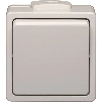 vypínač N a L 28389 Střídavý přepínač kompletní sada Na omítku bílá 1 ks