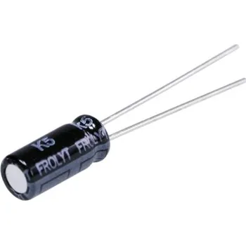 Kondenzátor Frolyt E-RF3234 elektrolytický kondenzátor radiální 5 mm 470 µF 16 V 20 procent (Ø x d) 10 mm x 12.7 mm 1 ks