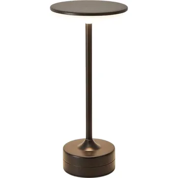 Stojací lampa Vintage stolní lampa 130 x 282 mm, retro styl, nastavitelná intenzita světla, USB-C nabíjení, dotyková plocha, kovová lampa, 5V, 4W černá