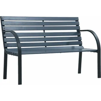 Zahradní lavice Zahradní lavička 120 cm šedá