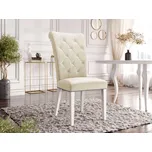 MOB Jídelní židle Piewota (krémová + bílá)