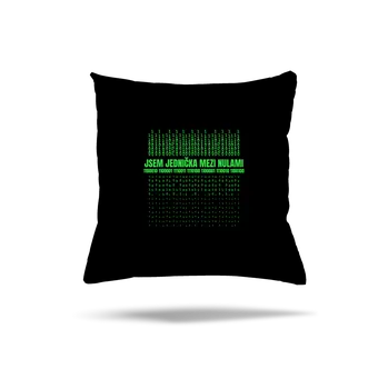 Polštář Bastard Jednička mezi nulami polštář Black