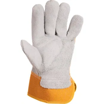 Pracovní rukavice Geko Pracovní kožené rukavice velikost 10,5 (12/120)