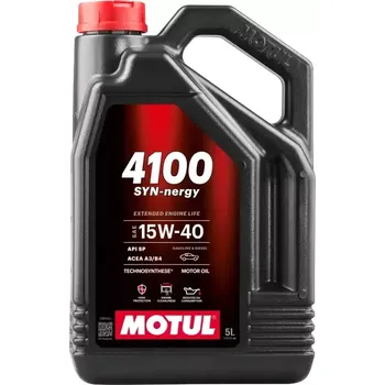 Provozní kapalina MOTUL Motorový olej 4100 SYN-nergy 15W-40 5L