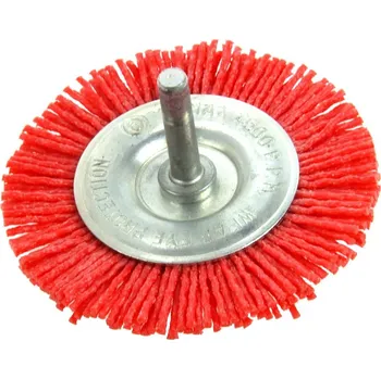 Drátěný kartáč Geko Drátěný kotoučový kartáč s nylonovým vlasem 75 mm (10/100)