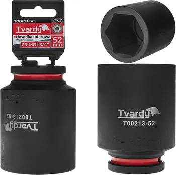 Geko Dlouhá nástrčná hlavice 3/4" 6-hran 52 mm CR-MO (1/6)