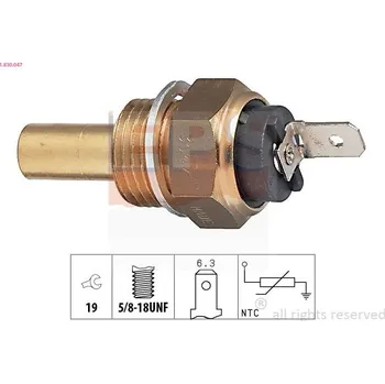 Auto-moto Snímač, teplota chladiva EPS 1.830.047