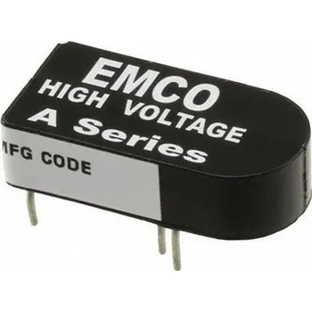 Měnič napětí DC-DC převodník 1W, výstup: 300V dc 3.33mA 500V, Vin 0 → 12 V DC