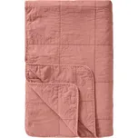 Ib Laursen Prošívaný přehoz Vintage Melon 130 × 180 cm