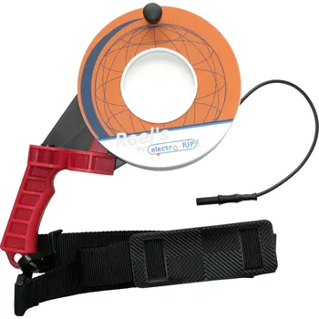 Měřicí kabel Electro PJP X-Reel2310F4-30V Cable Reel with Handle and strap, Ø4mm banana socket connexion, PVC 0,75 mm m², zelená, X-Reel2310F4-30V, 30 m